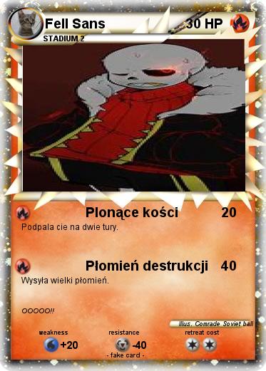 Pokemon Fell Sans