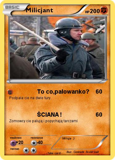 Pokemon Milicjant