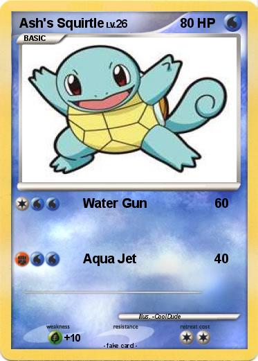 Pokemon Ash's Squirtle