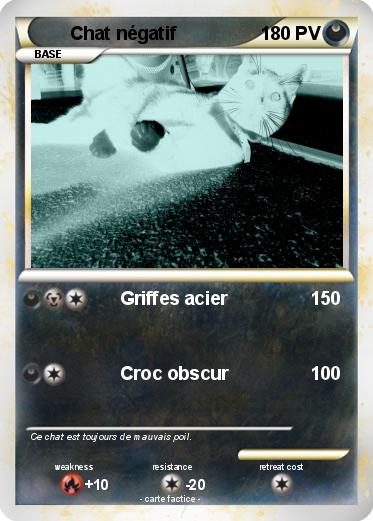 Pokemon Chat négatif