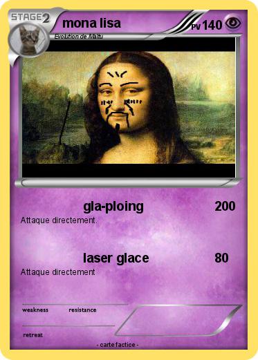 Pokemon mona lisa