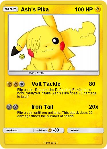 Pokemon Ash's Pika