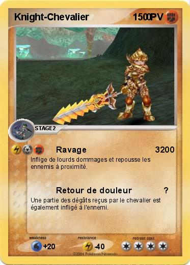 Pokemon Knight-Chevalier                      0
