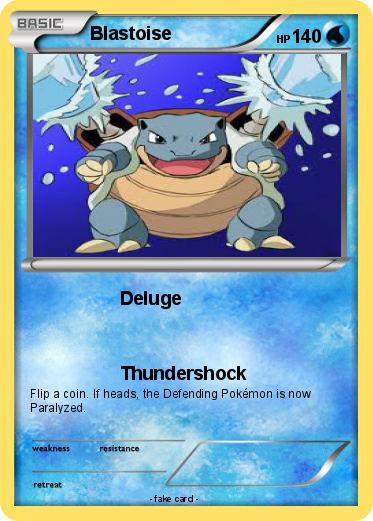 Pokemon Blastoise