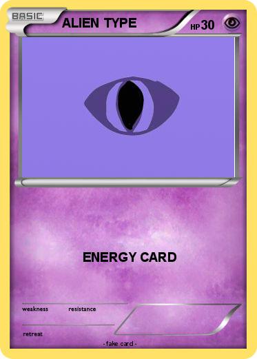 Pokemon ALIEN TYPE