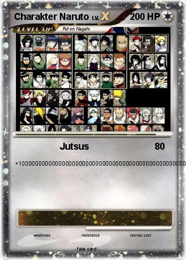 Pokemon Charakter Naruto