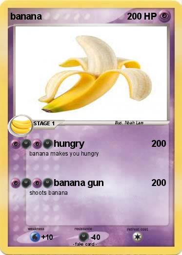 Pokemon banana