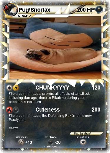 Pokemon Pug/Snorlax