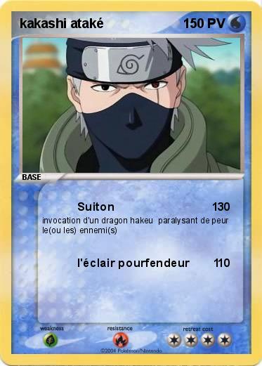 Pokemon kakashi ataké