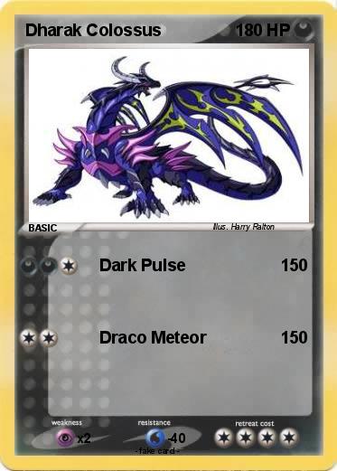 Pokemon Dharak Colossus