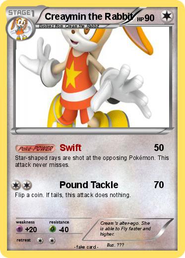 Pokemon Creaymin the Rabbit