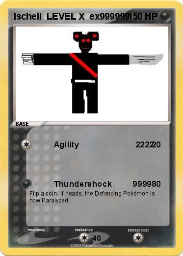 Pokemon ischeil  LEVEL X  ex999999