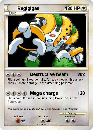 Pokemon Regigigas