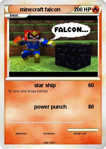Pokemon minecraft falcon