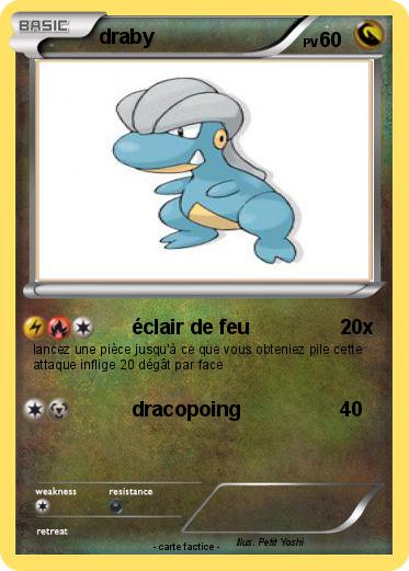 Pokemon draby
