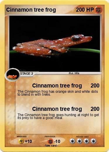 Pokemon Cinnamon tree frog