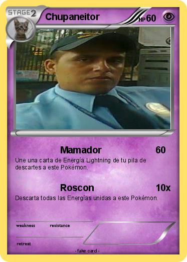 Pokemon Chupaneitor