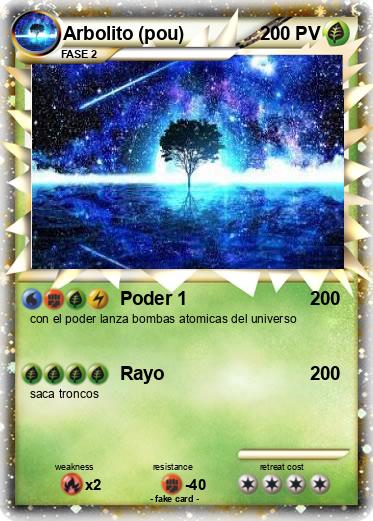 Pokemon Arbolito (pou)
