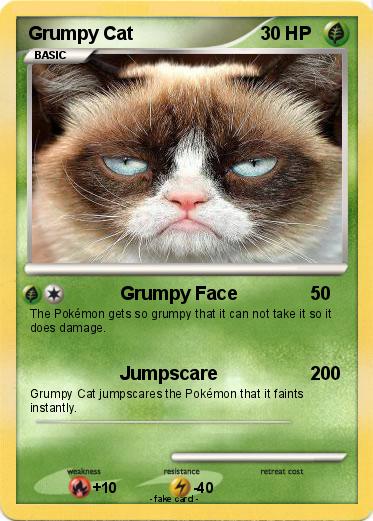 Pokemon Grumpy Cat