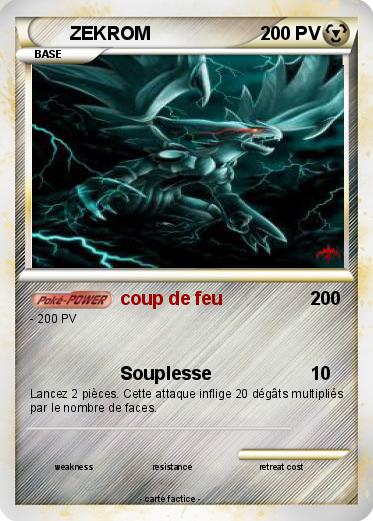 Pokemon ZEKROM