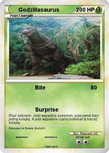 Pokemon Godzillasaurus                                                  ........................