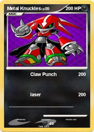 Pokemon Metal Knuckles