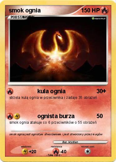 Pokemon smok ognia