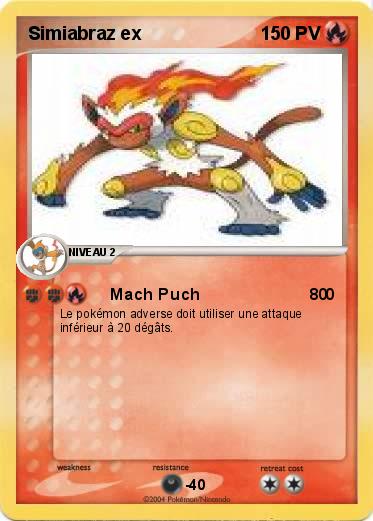 Pokemon Simiabraz ex