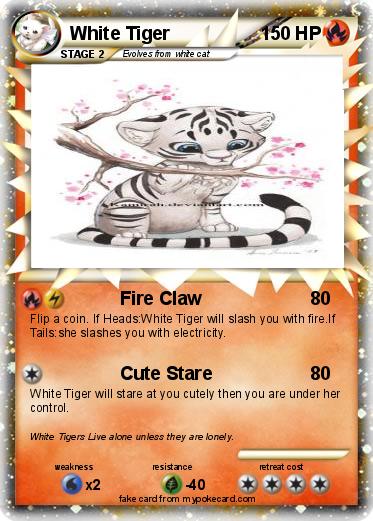 Pokemon White Tiger