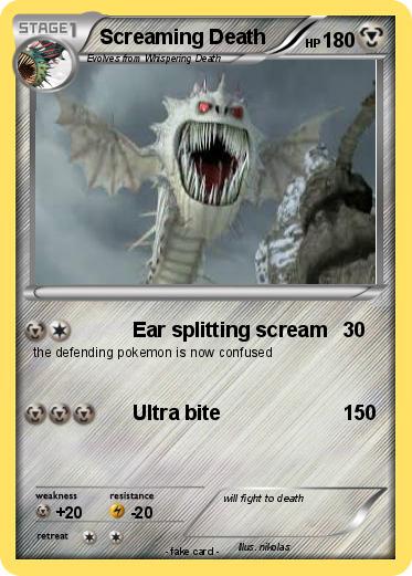 Pokemon Screaming Death
