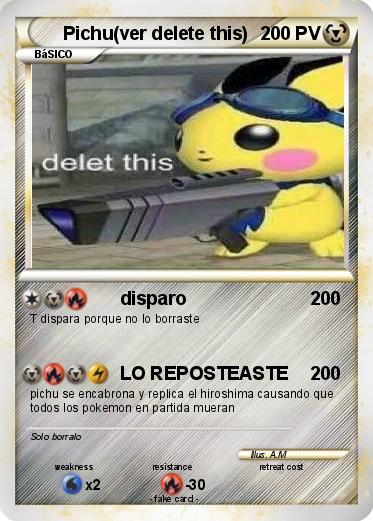 Pokemon Pichu(ver delete this)