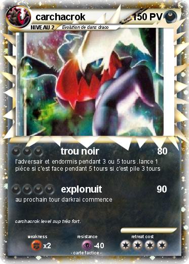 Pokemon carchacrok