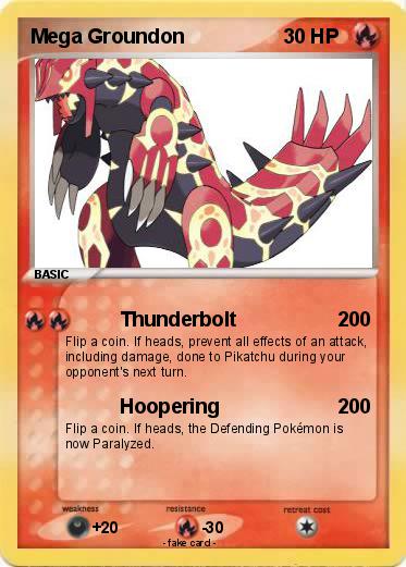 Pokemon Mega Groundon