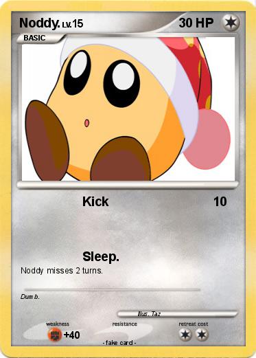 Pokemon Noddy.