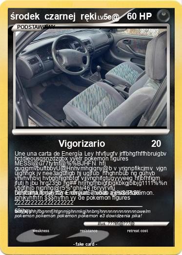 Pokemon środek  czarnej  ręki