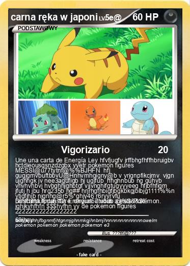 Pokemon carna ręka w japoni