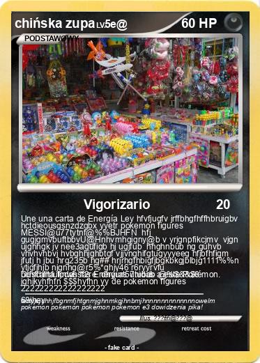 Pokemon chińska zupa