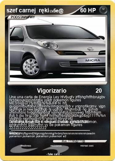 Pokemon szef carnej  ręki