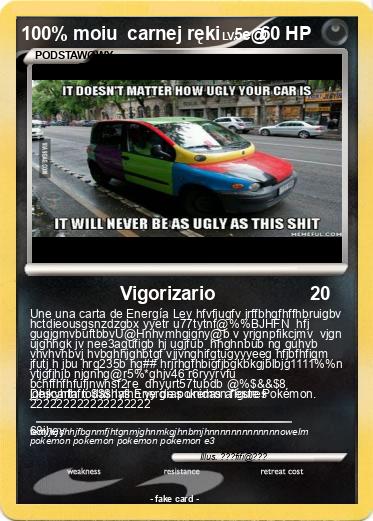 Pokemon 100% moiu  carnej ręki