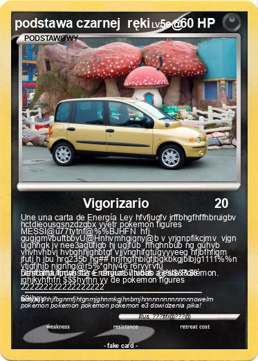 Pokemon podstawa czarnej  ręki