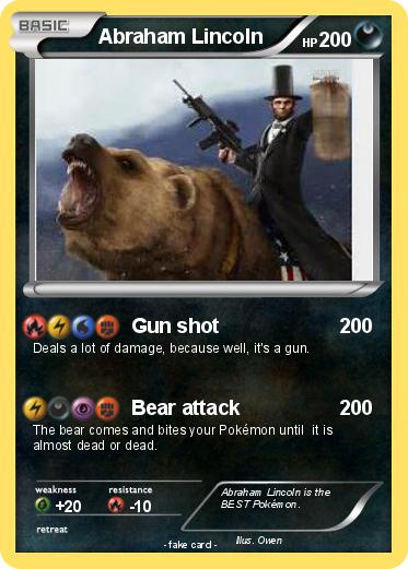 Pokemon Abraham Lincoln