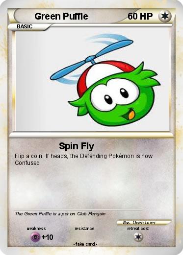 Pokemon Green Puffle