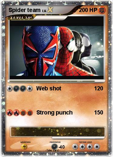 Pokemon Spider team