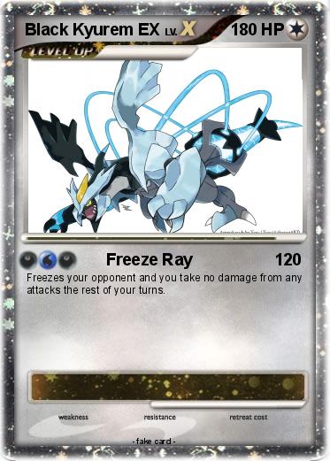 Pokemon Black Kyurem EX