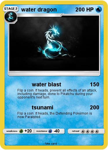 Pokemon water dragon
