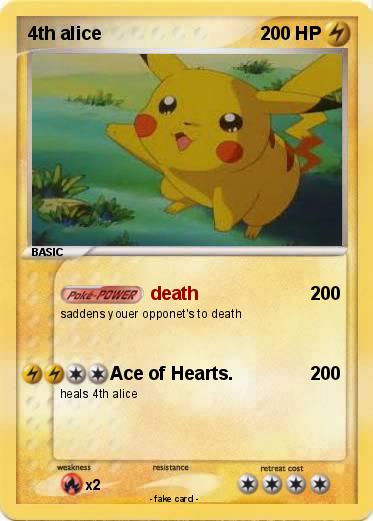 Pokemon 4th alice