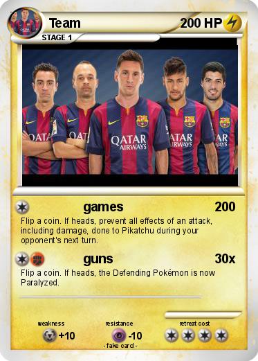 Pokemon Team