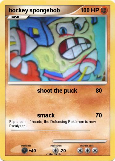 Pokemon hockey spongebob