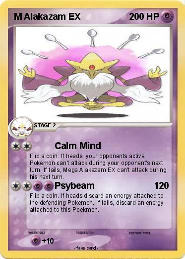 Pokemon M Alakazam EX