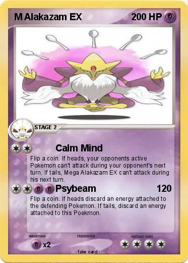 Pokemon M Alakazam EX